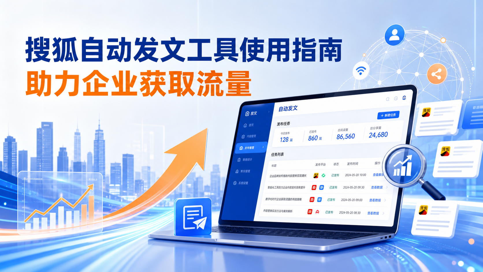 搜狐自动发文工具的使用指南:助力博尔塔拉企业获取流量