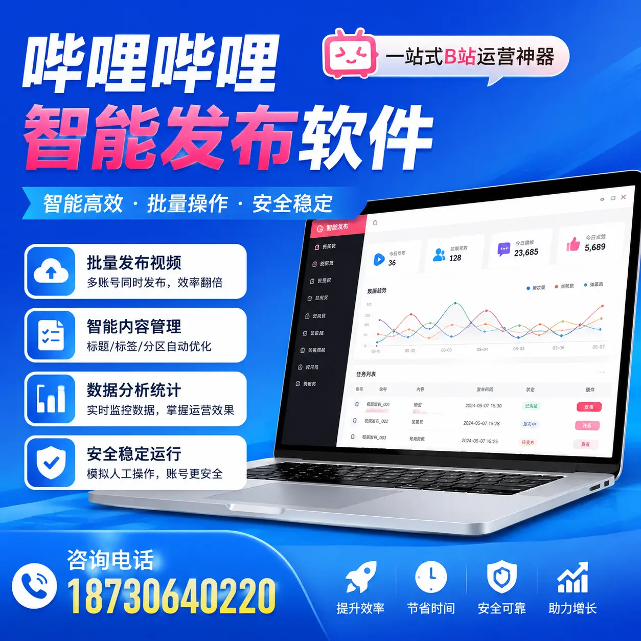 如何通过哔哩哔哩智能发布软件提升 博尔塔拉 企业曝光率